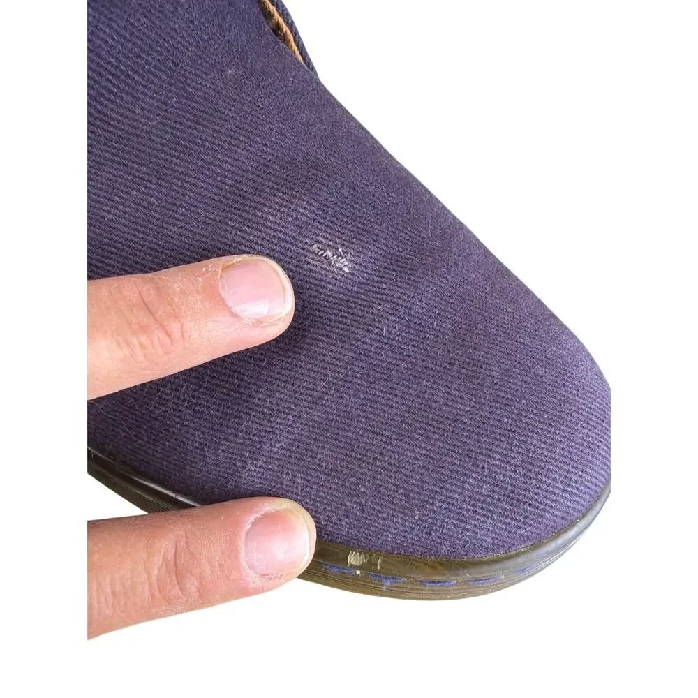 Dr Martens Mayport Purple Canvas Chukka Boots Mens Size 13 Casual